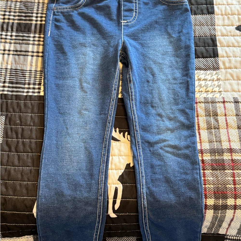 Jumping Beans Blue Girls Jeggings